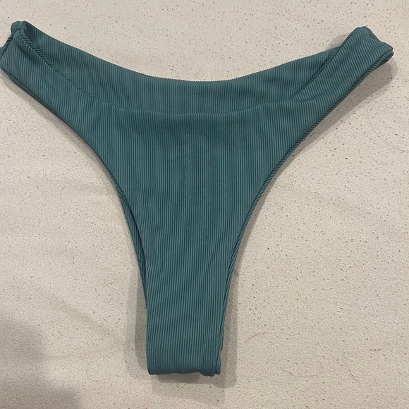 Zaful Other - Size small. Color blue. Material ribbed. Brand zaful. Baiting suit bottoms